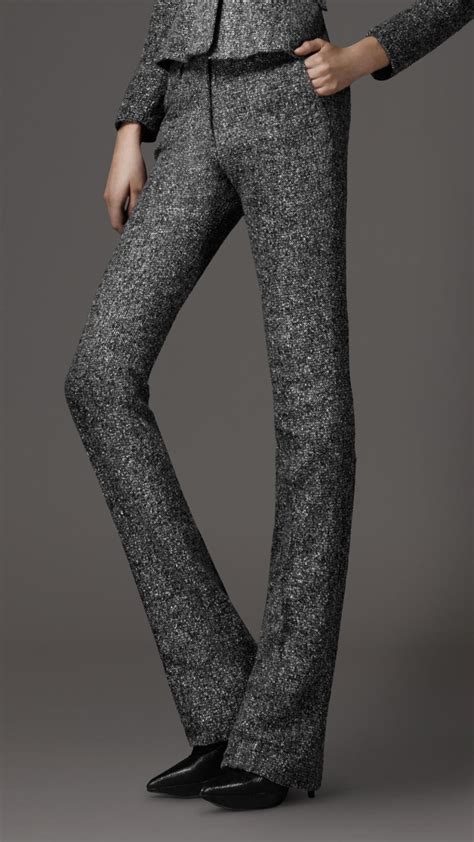 burberry gray tweed womens|Burberry leggings for women.